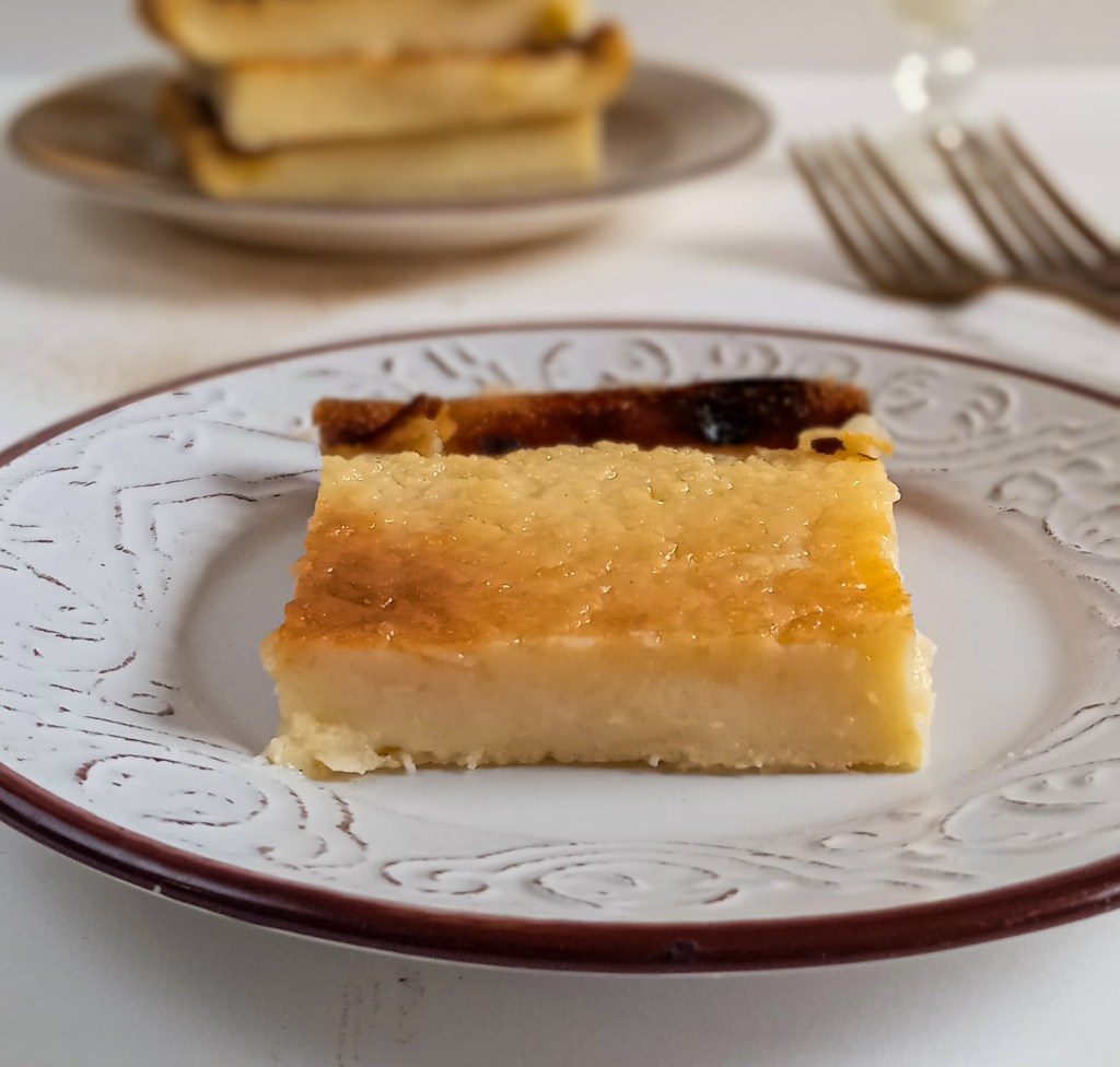 Γαλατόπιτα με όψη crème&nbsp;brulee