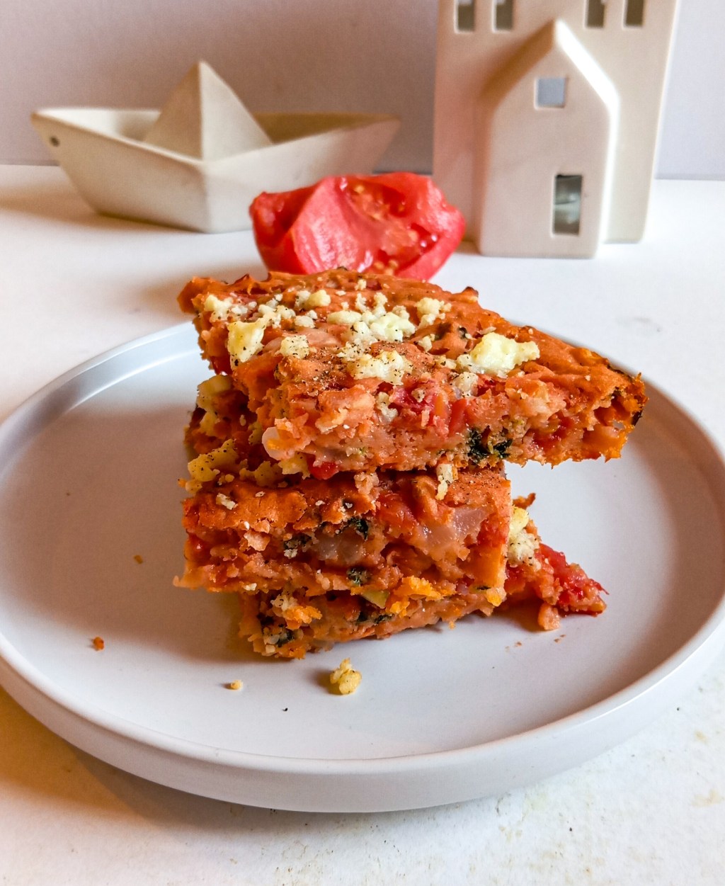 Ντοματόπιτα χωρίς φύλλο