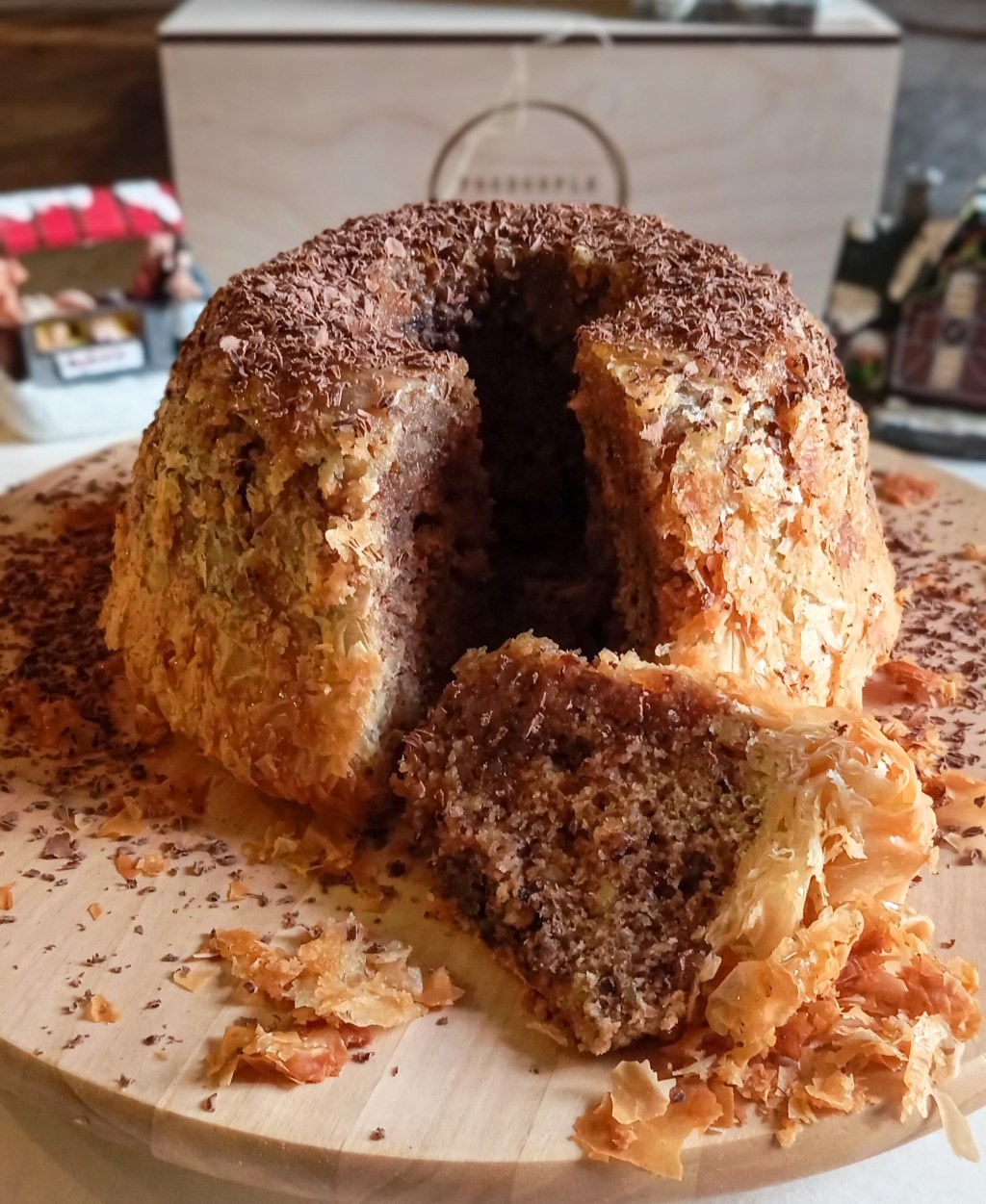 Καρυδόπιτα σε φύλλο