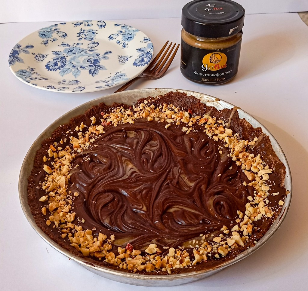 Τάρτα σοκολάτας με φουντουκοβούτυρο