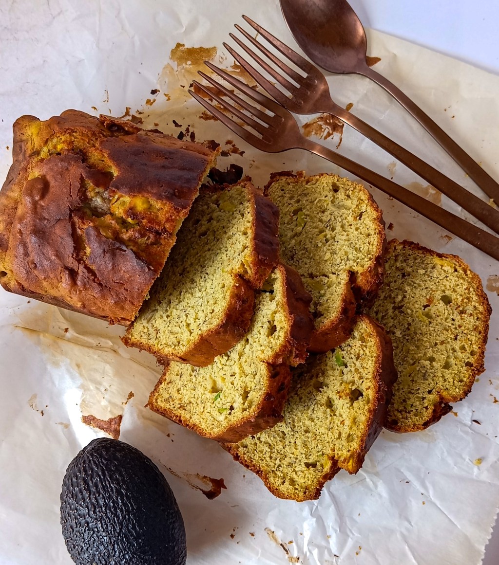 Bananabread με αβοκάντο